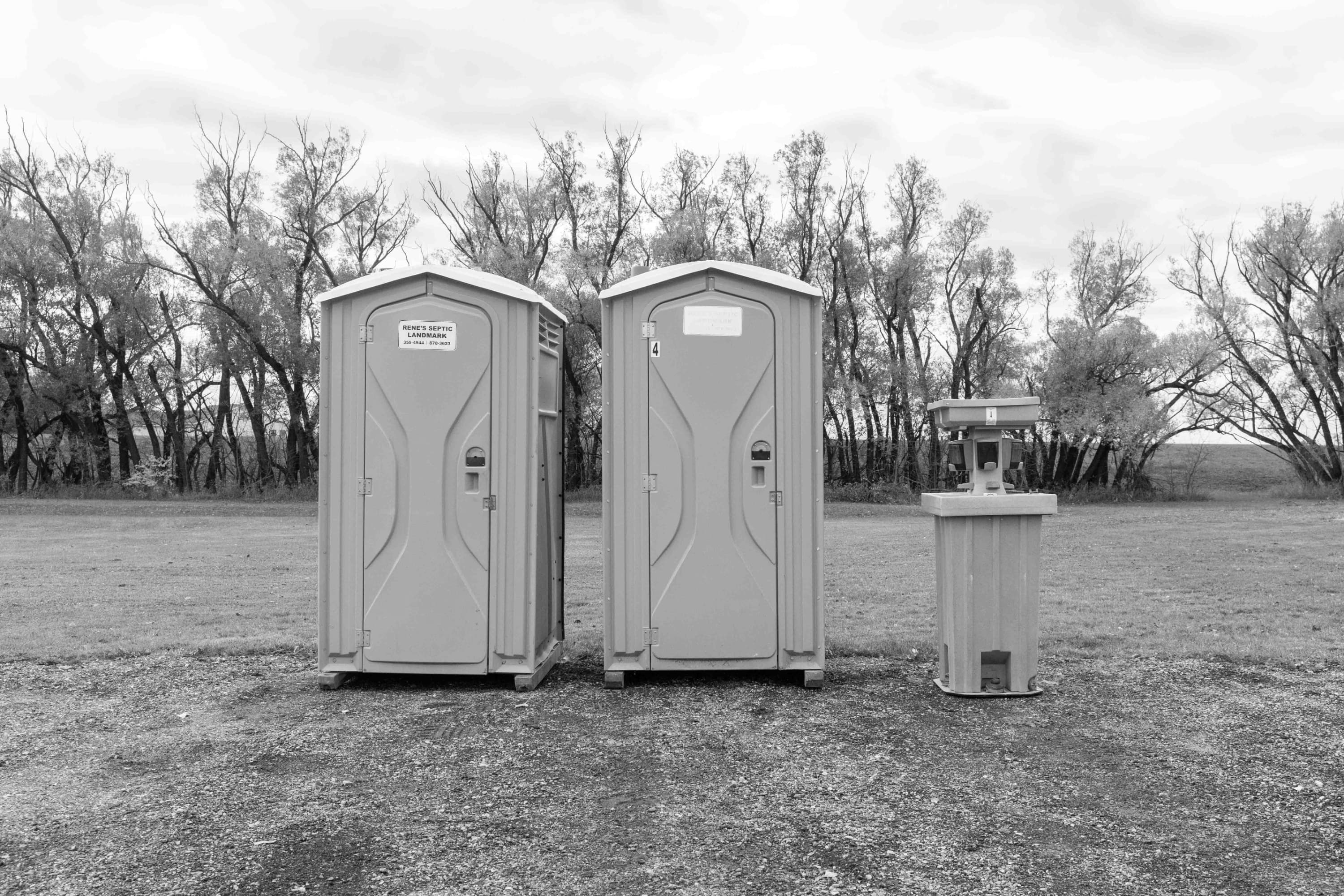 Portable toilet rentals from Simply Septic